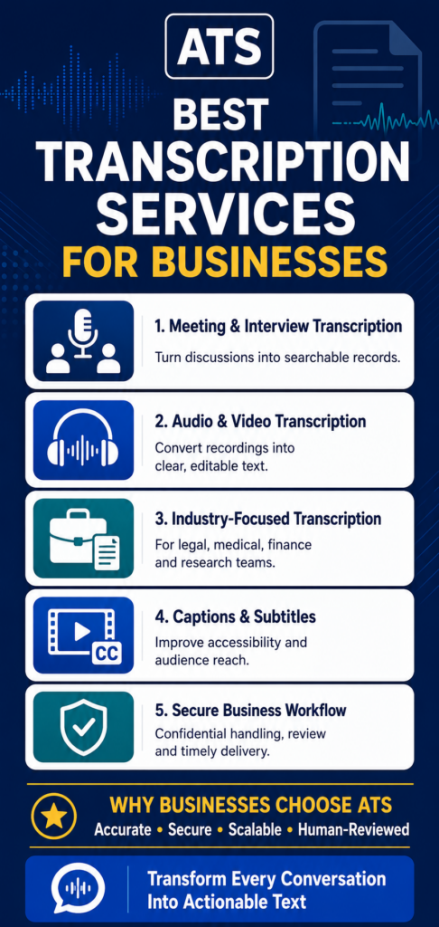 Best Transcription Services for Businesses