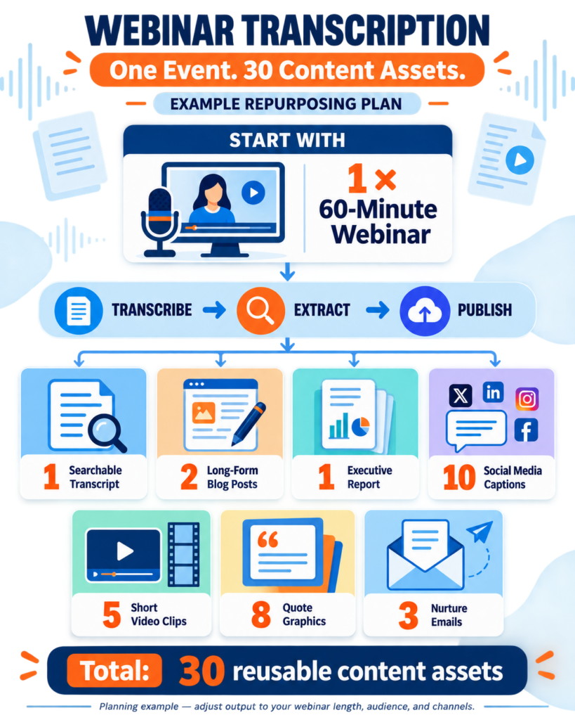 Webinar Transcription Services 