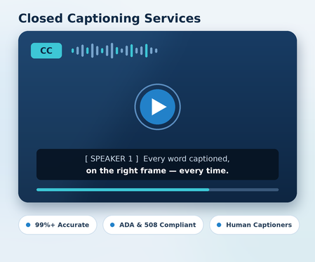 closed-captioning