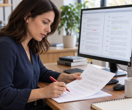 Transcript Proofreading